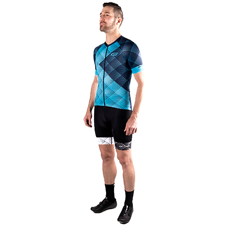 Tricou bărbătesc Force VISION L Albastru-albastru deschis photo 2